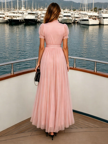 Vestido Maxi de Chifón Lamberty