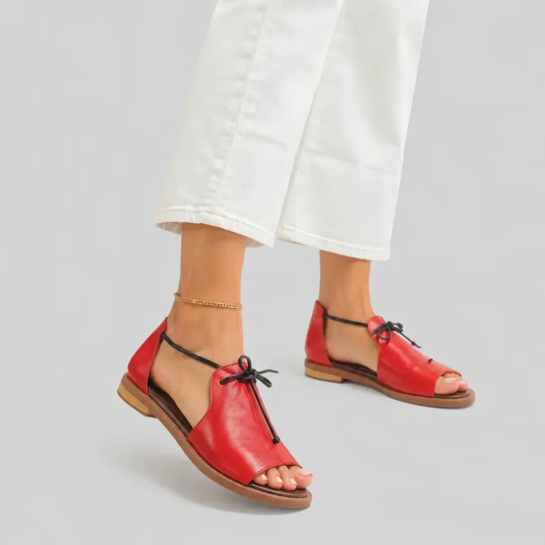 Sandalias Valeria con Cordones