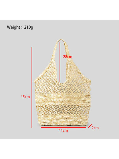 Bolso tejido de moda para mujer para vacaciones