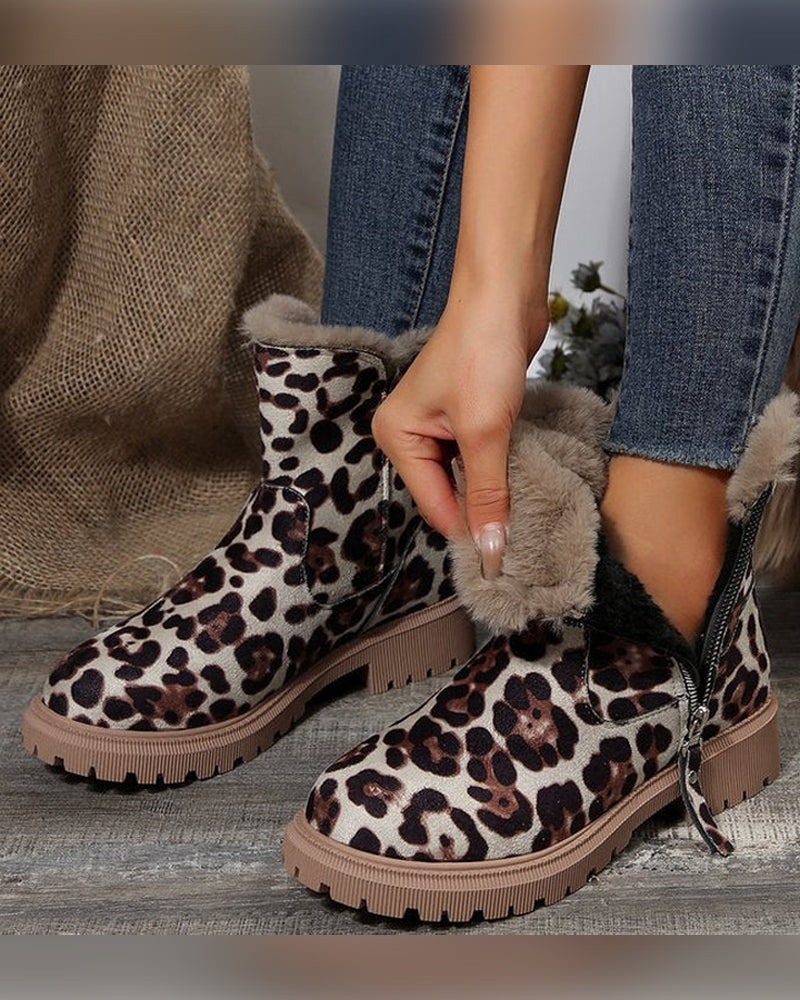 Botas de invierno para mujer con forro polar – cálidas, cómodas y con estilo