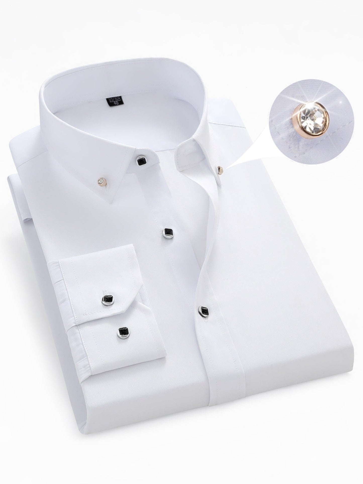 Isaac™ Camisa clásica para hombre - Estilo atemporal y comodidad diaria