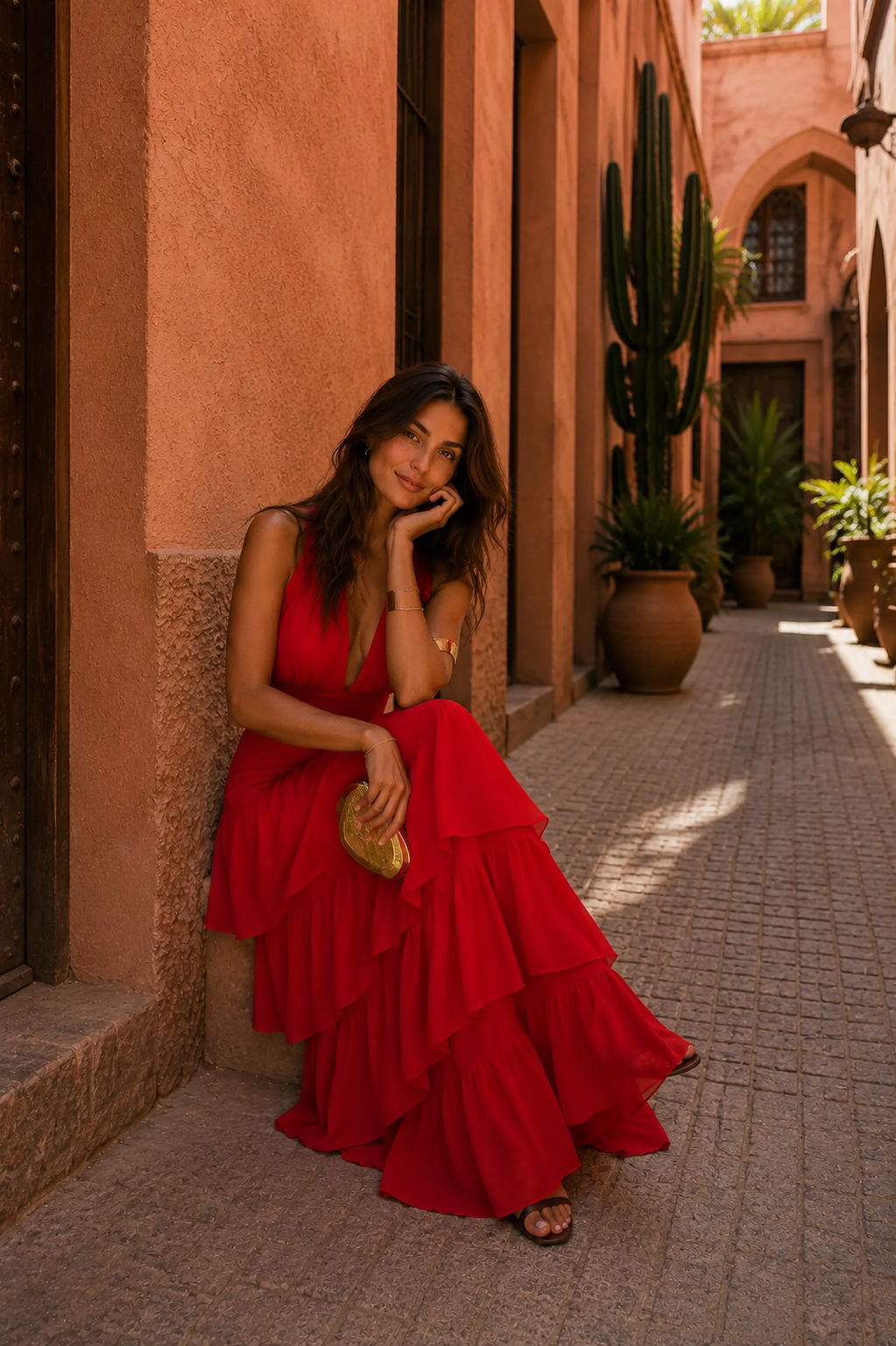 Vestido Manila Rojo Intenso: Elegancia y Estilo