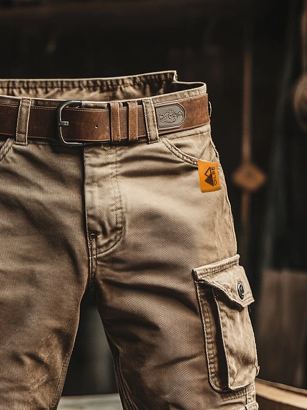 Mateo™ Shorts Cargo Retro - Estilo Vintage y Múltiples Bolsillos