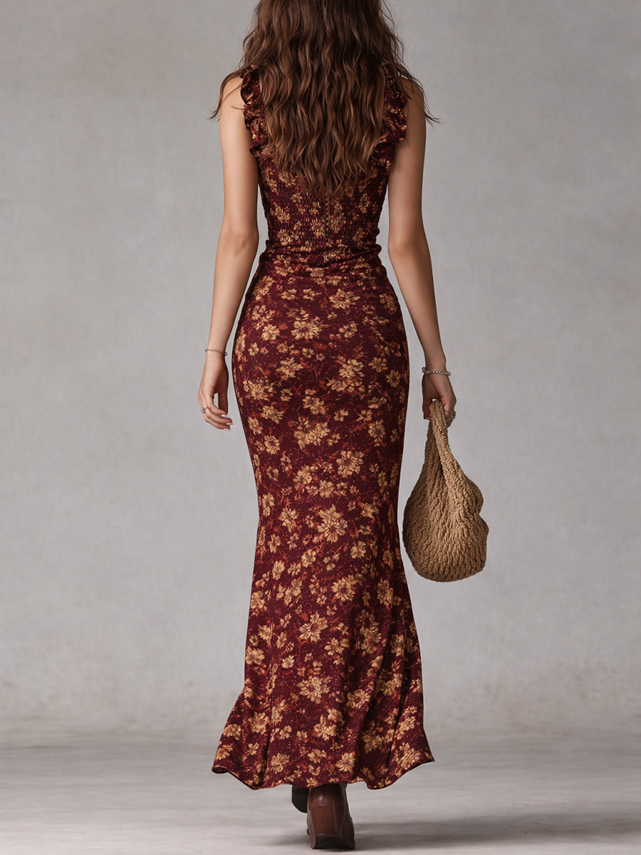 Vestido Largo Retro Velora