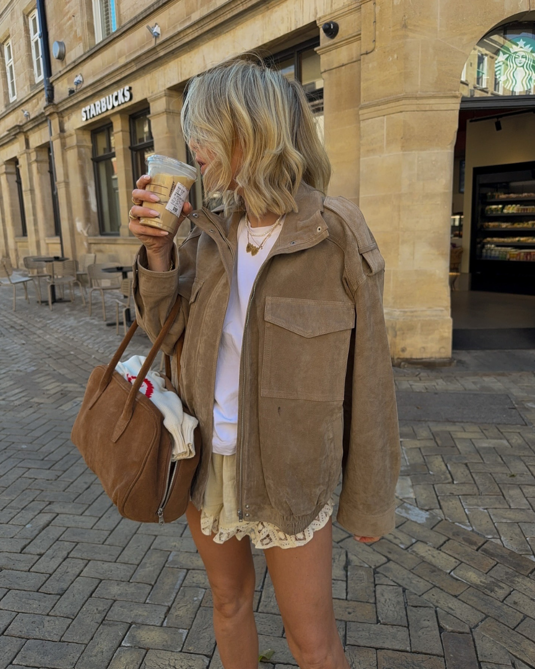 Chaqueta Bomber Efecto Ante — Estilo Utility