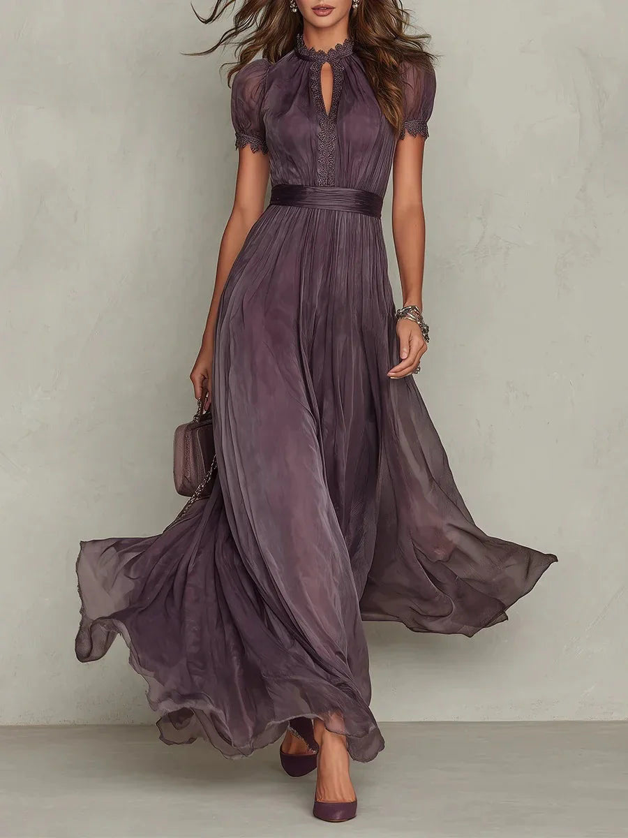 Vestido Maxi de Chifón Lamberty