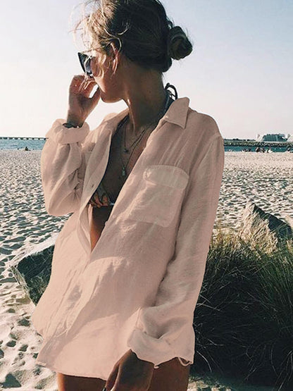 Túnica Bikini Cover-Ups Ropa de playa sexy Traje de baño Cubrir