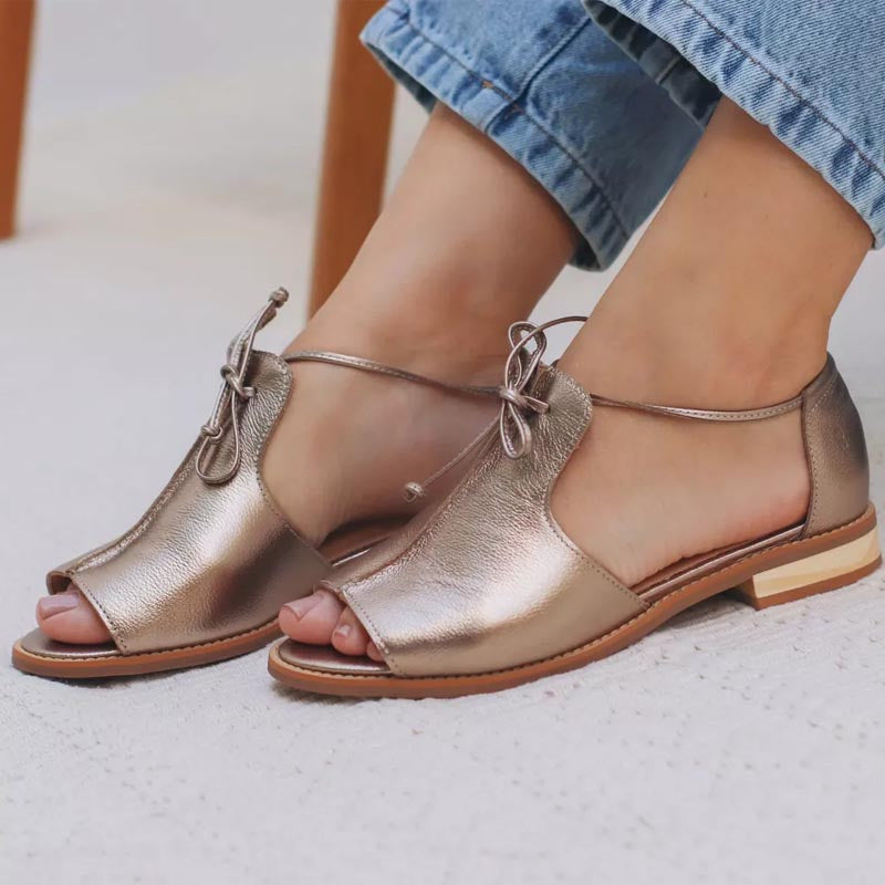Sandalias Valeria con Cordones