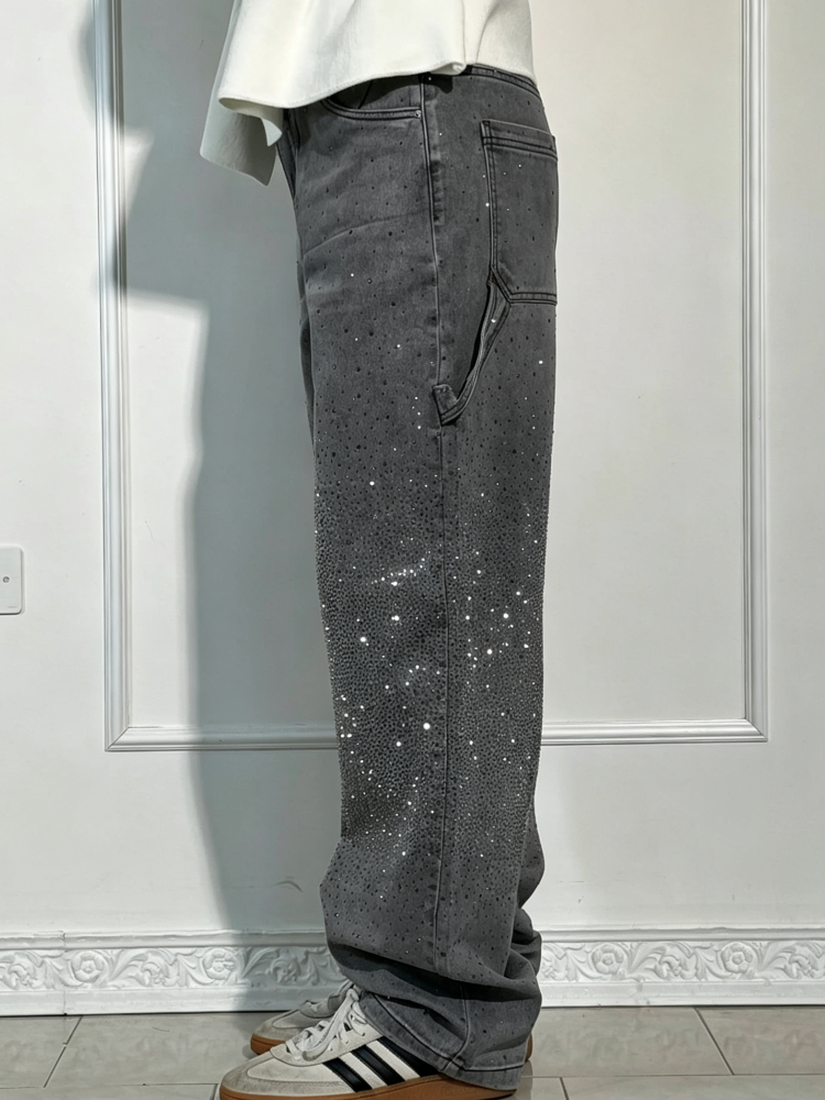 Jeans de mezclilla Balloon Carpenter Shine