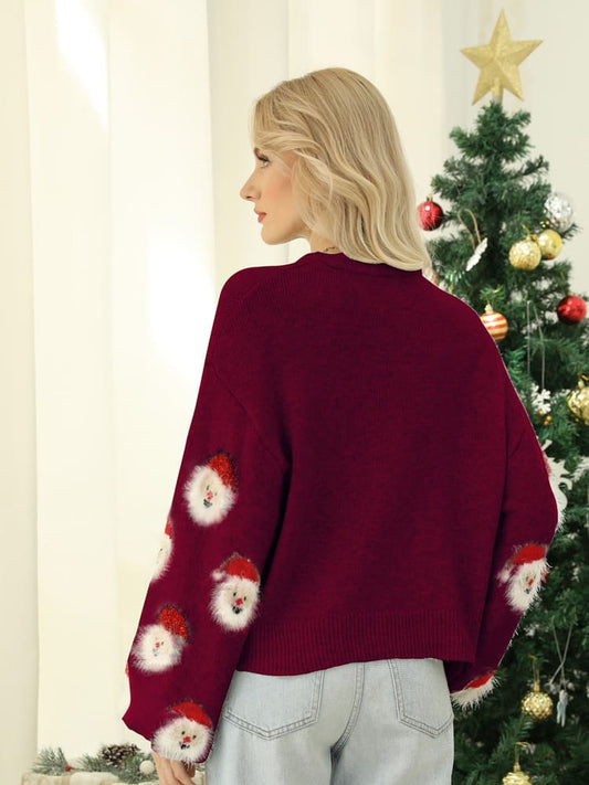 Pull en maille du Père Noël