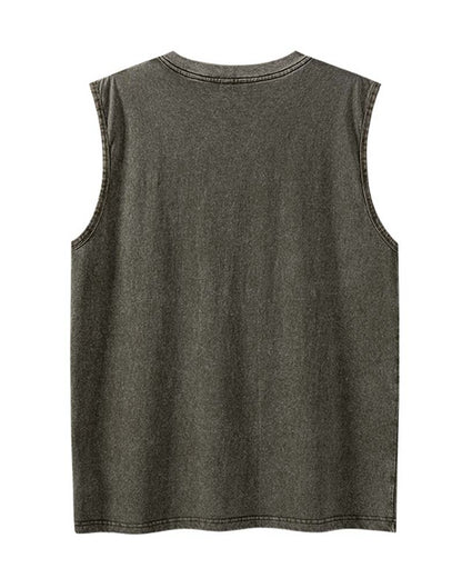 Camiseta sin mangas de Hip Hop Mode Locker – Esencial de la moda urbana