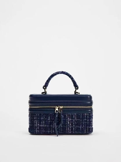 Bolso pequeño cuadrado cruzado de un solo hombro para mujer