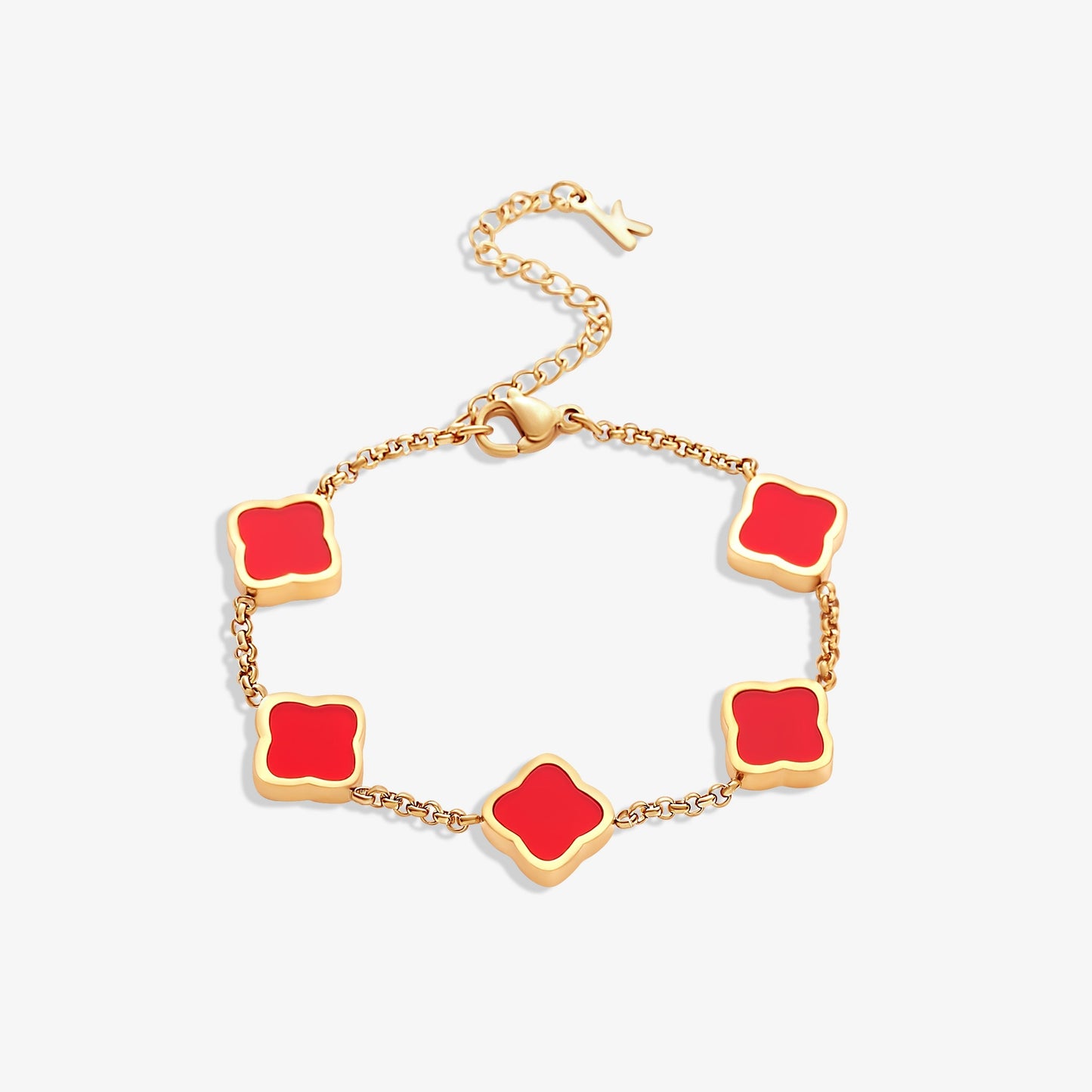 Pulsera trébol estilo Céline