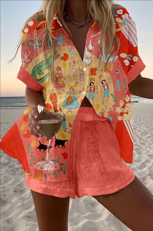 Paola™ | Conjunto Verano Chic: Estilo Fresco y Sofisticado