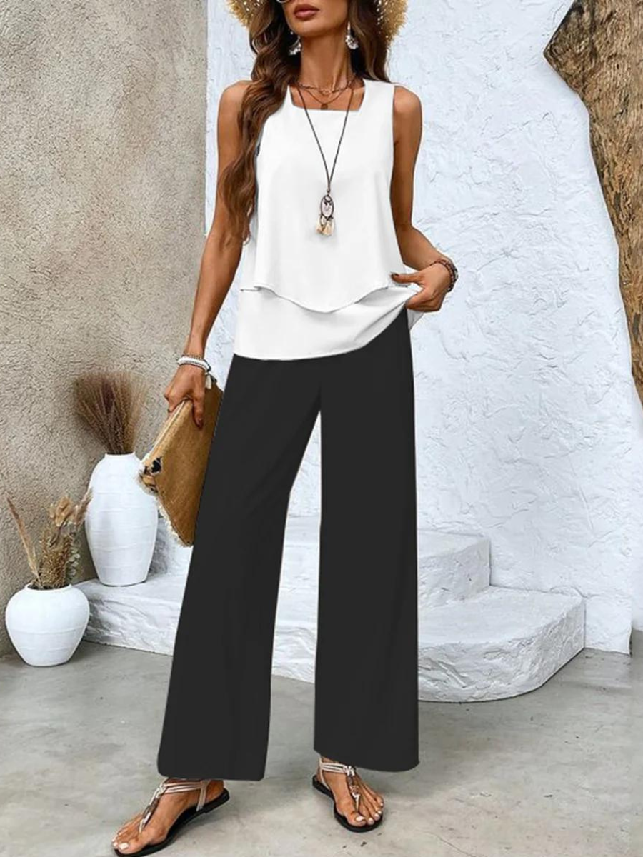 Sofía™ | Conjunto de Verano Elegante y Sofisticado