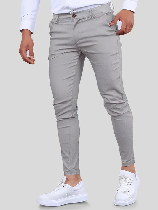 Noa Stretch Pantalón - Gris claro