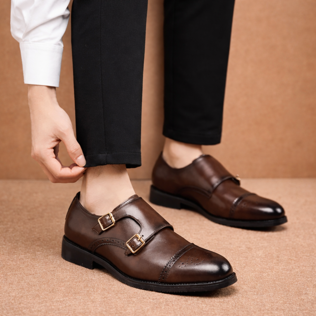 Mocasines con Hebilla Buckle Point