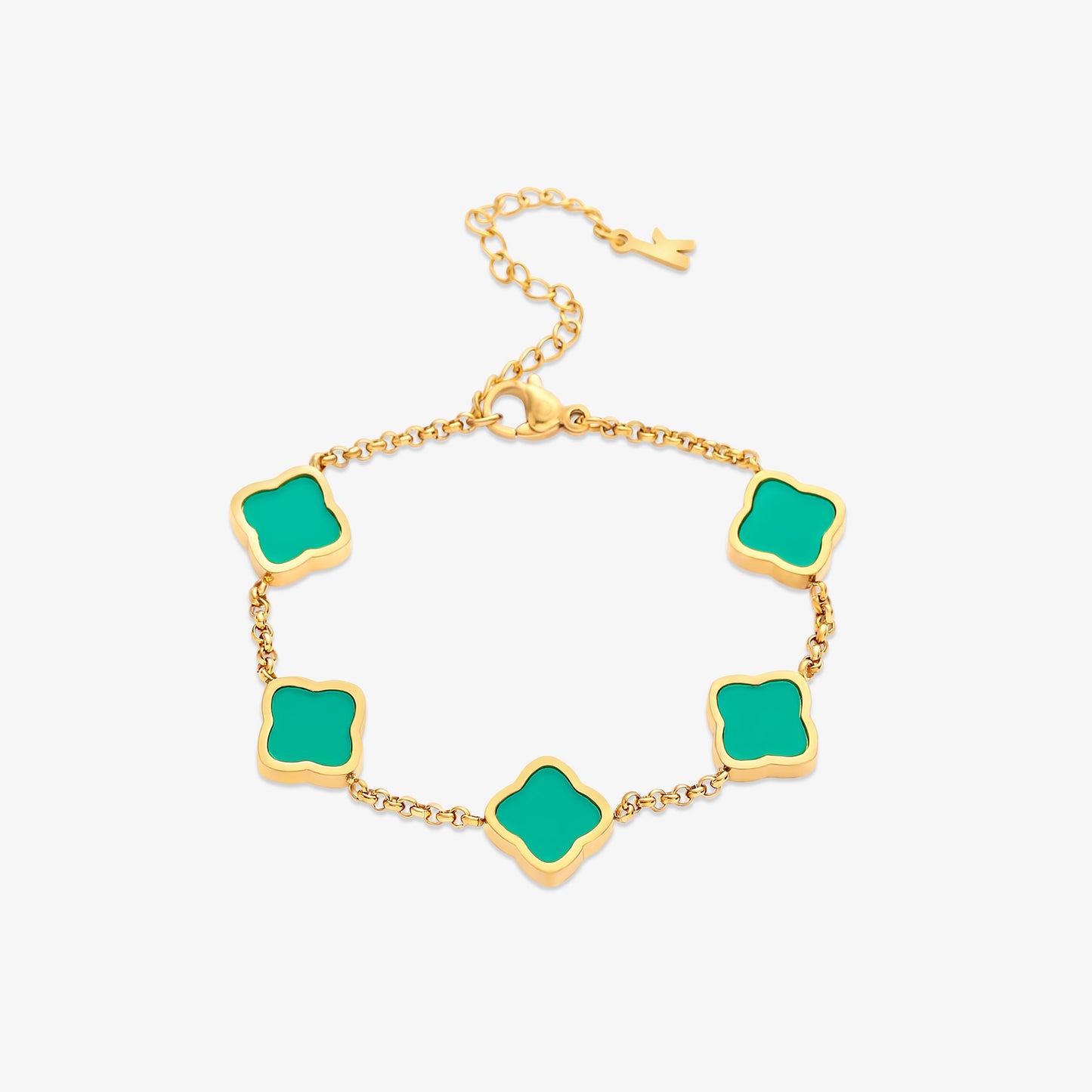 Pulsera trébol estilo Céline