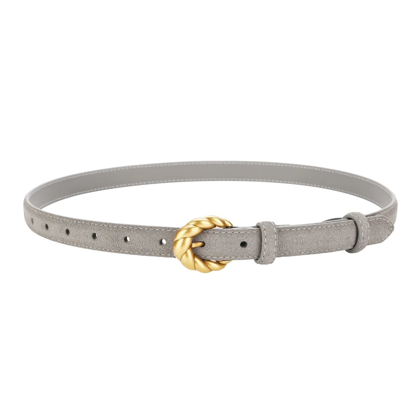 🎁 Gürtel mit goldener Schnalle und echtem Leder (100% Rabatt)