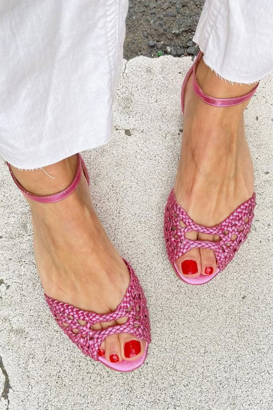 Araceli - Sandalias Trenzadas Elegantes para Verano