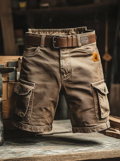 Mateo™ Shorts Cargo Retro - Estilo Vintage y Múltiples Bolsillos