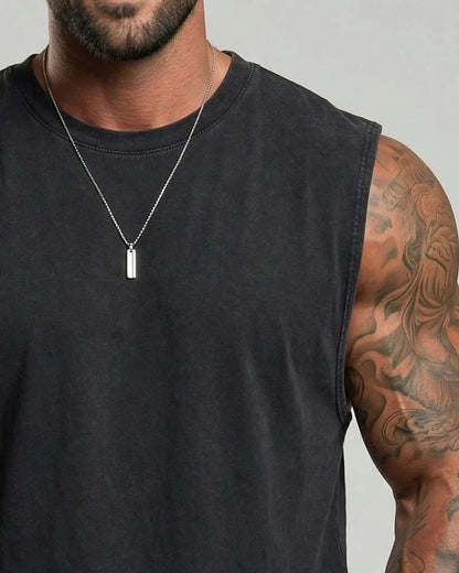 Camiseta sin mangas de Hip Hop Mode Locker – Esencial de la moda urbana