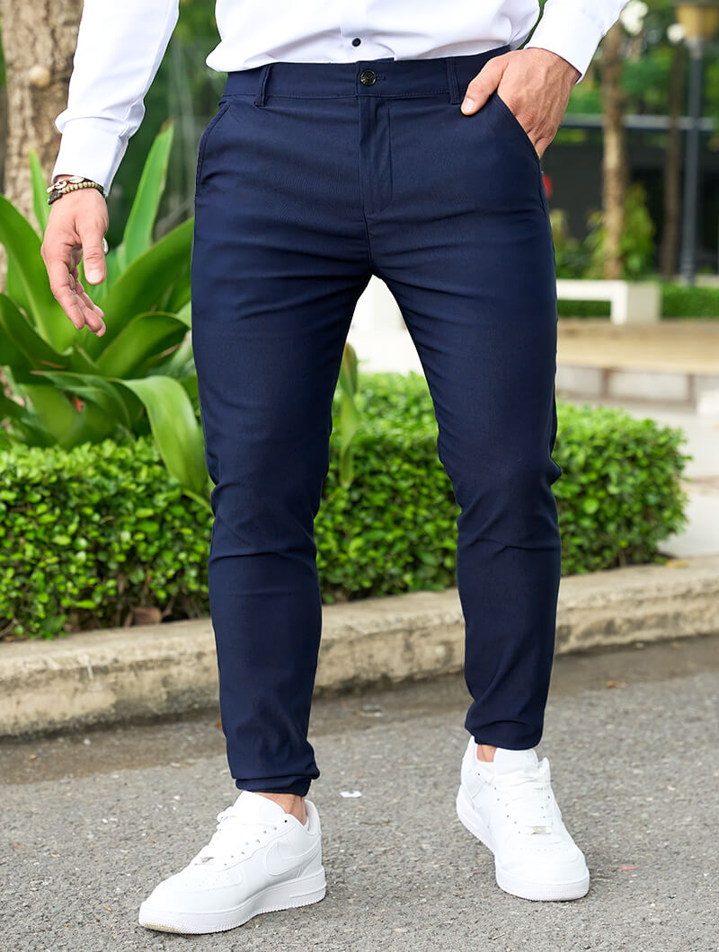 Noa Stretch Pantalón - Azul