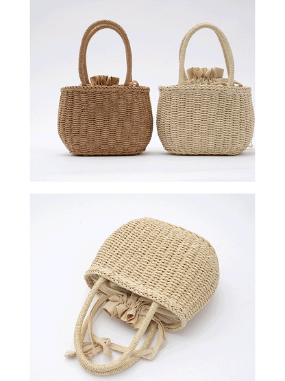 Bolso tejido elegante y casual para mujer