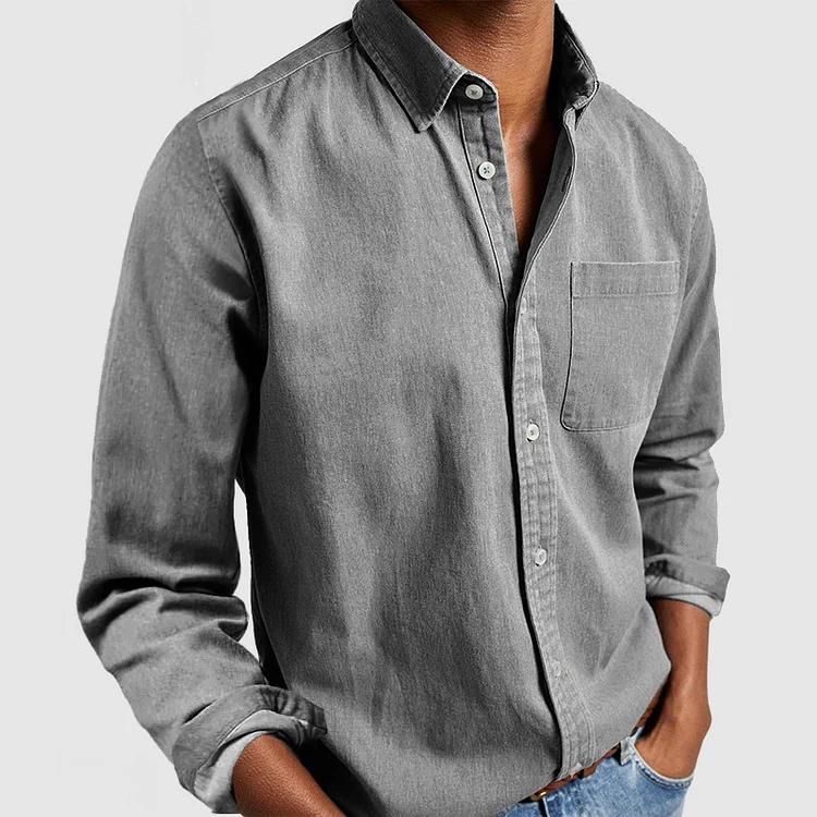 Pedro™ Camisa de Algodón Premium - Ultra suave, Esencial para el día a día