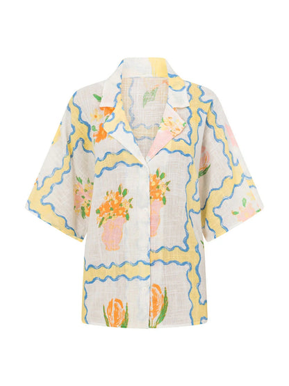 Conjunto Falda Estampado Irregular