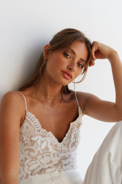 Collar Love Is A Moment Chapado en Oro 18K Oro