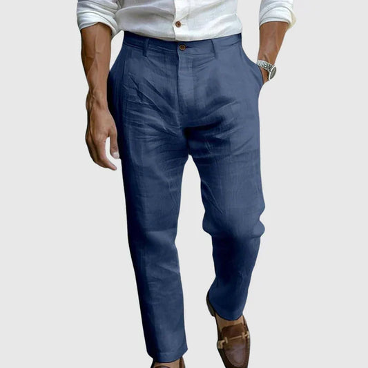 Lucca™ | Pantalone in lino premium dal taglio moderno