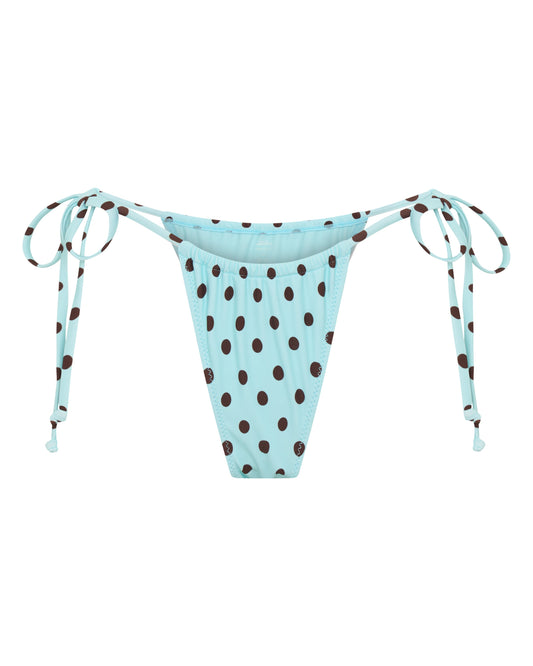 Bikinihose ELARA in Blau mit Punkten