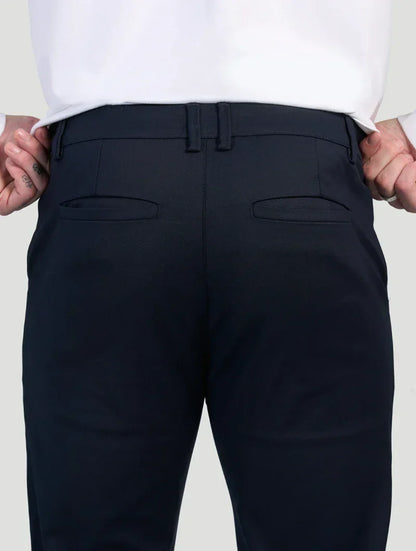 Astino Pantalones rectos - Azul Oscuro