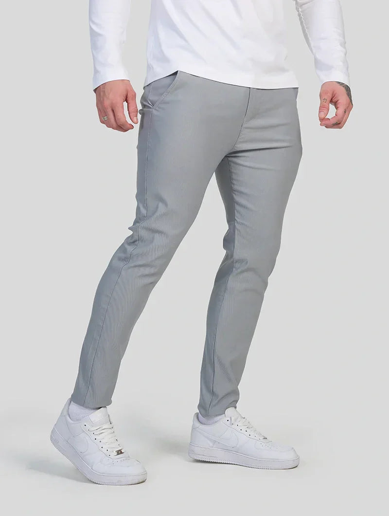 Noa Stretch Pantalón - Gris claro