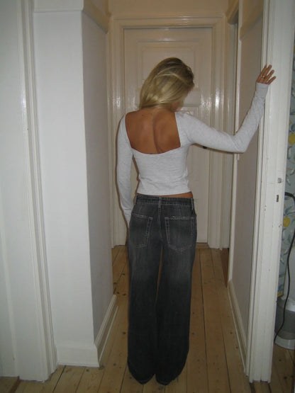 Blusa con espalda abierta - Olga