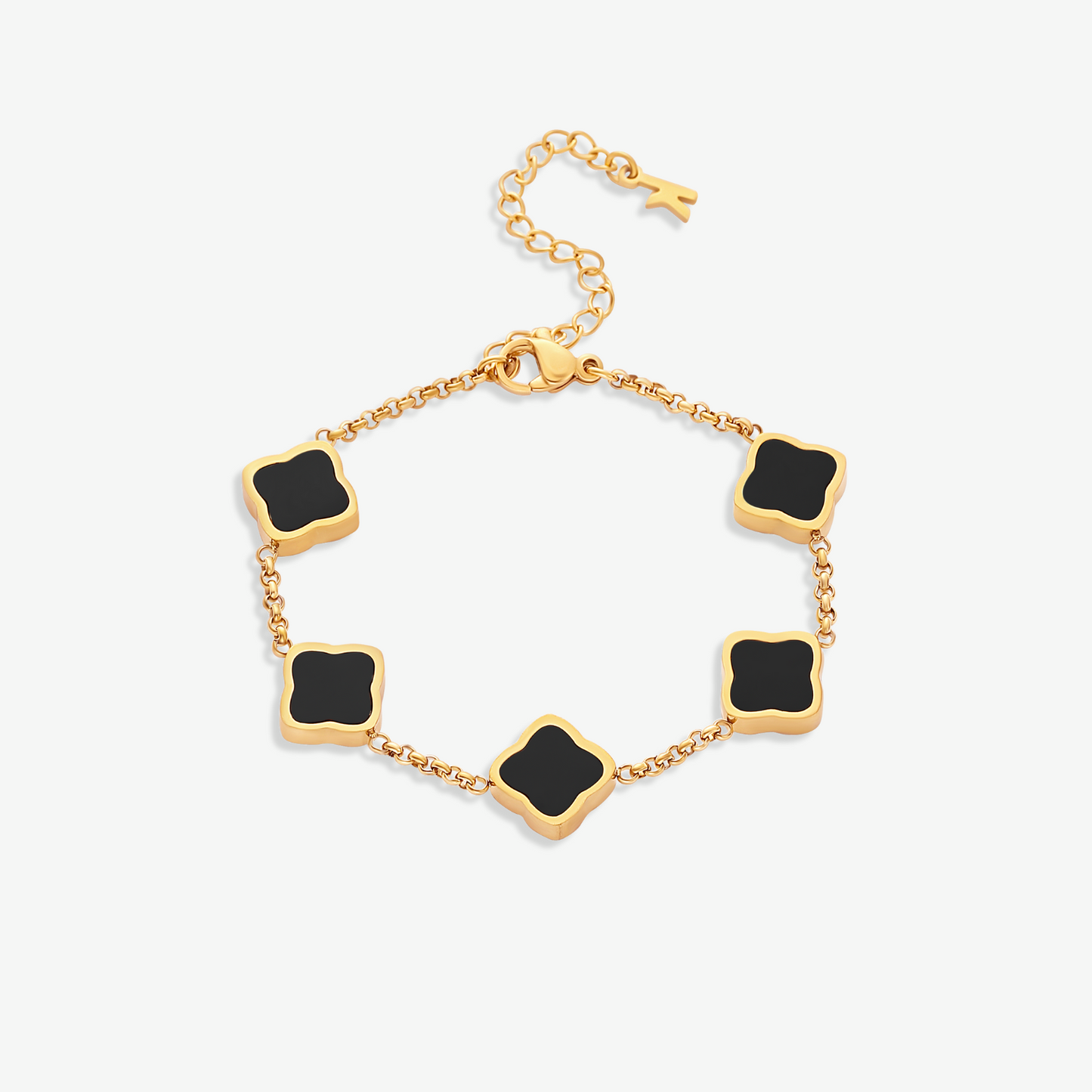 Pulsera trébol estilo Céline