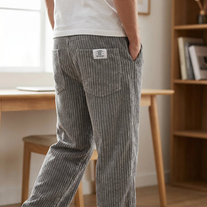 Adriano - Pantalones de Terciopelo Acanalado