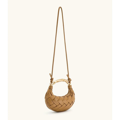 Aurea - bolso nido de pájaro con piel auténtica