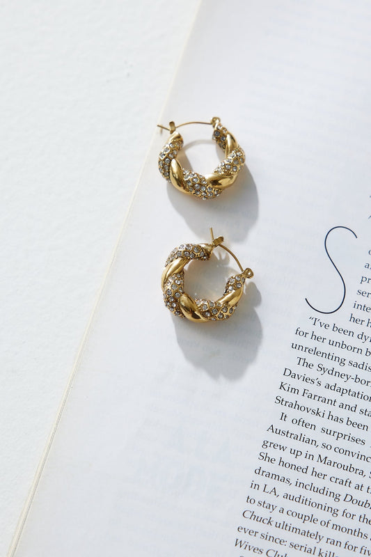 Ohrringe Lover Lover 18K vergoldet Gold