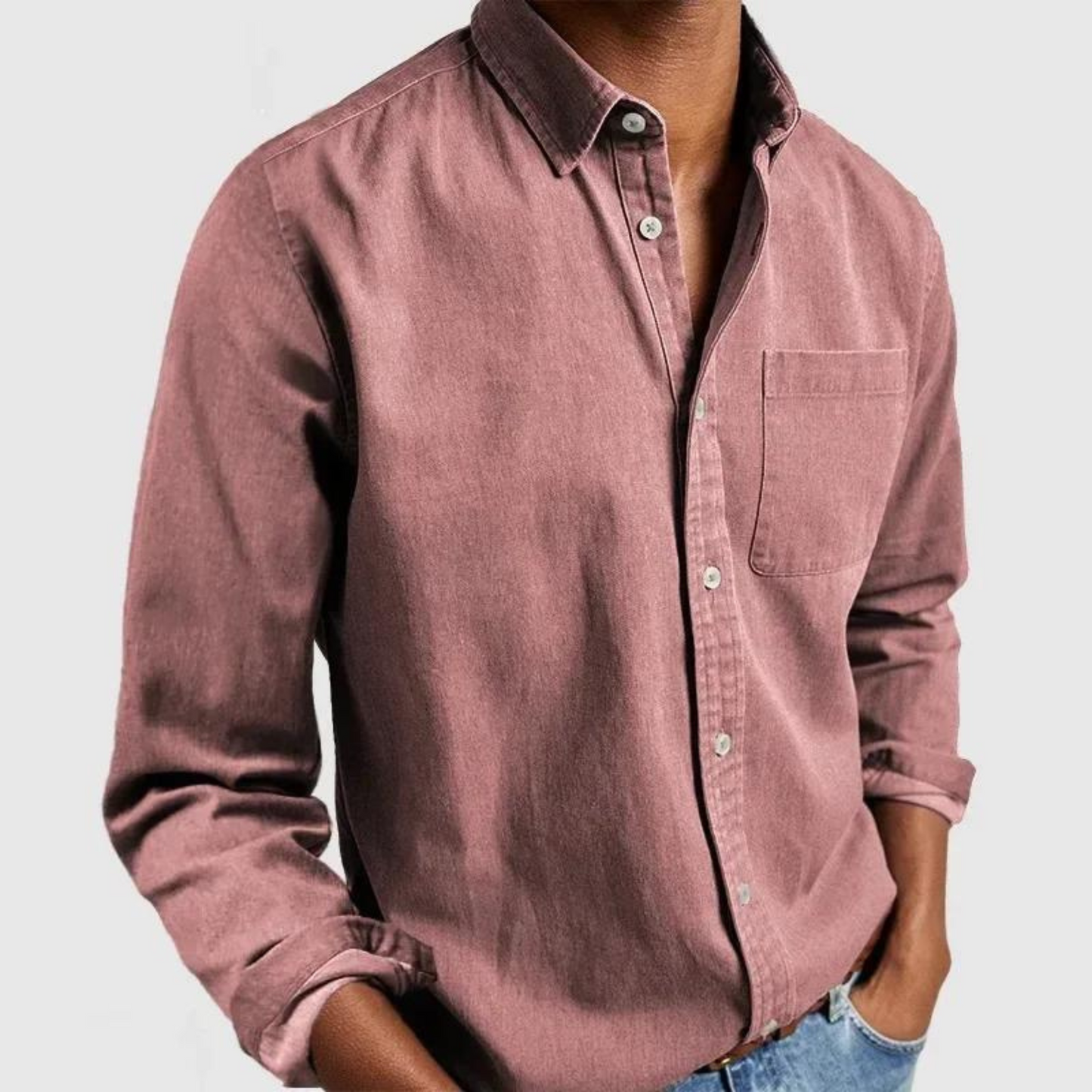 Pedro™ Camisa de Algodón Premium - Ultra suave, Esencial para el día a día