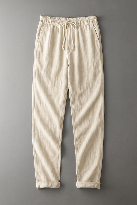 Lago - Pantalones Elegantes de Lino