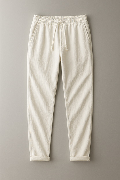 Lago - Pantalones Elegantes de Lino