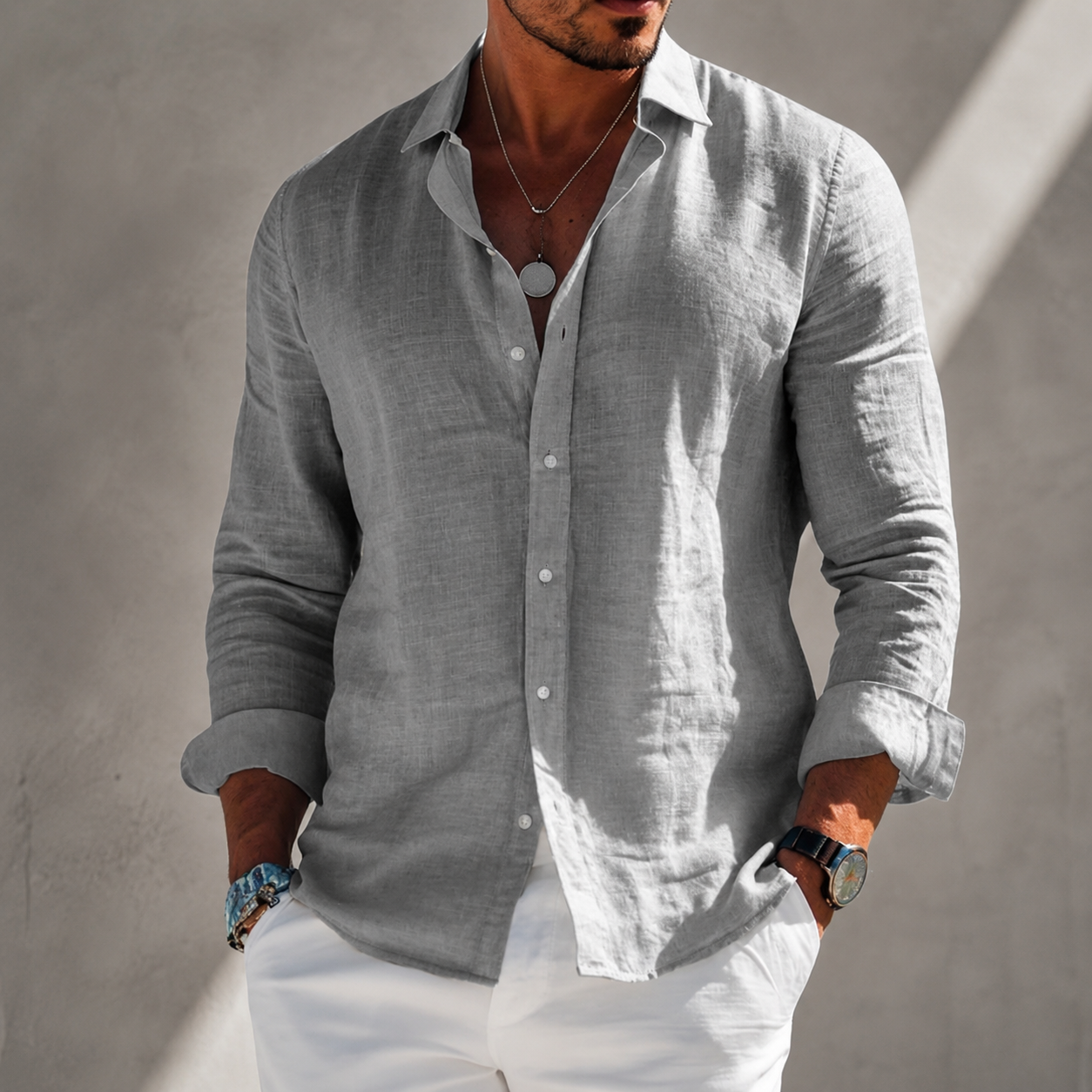 Cristóbal™️ Camisa Veraniega Ligera — Frescura y Comodidad para el Verano