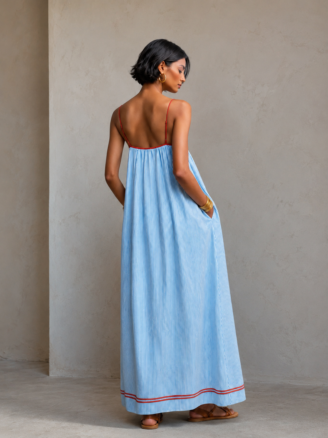 VESTIDO MAXI PALOMA - Velora