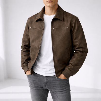 Donovan™ | Cazadora Bomber de Piel