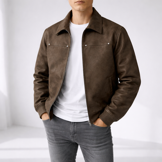 Donovan™ | Cazadora Bomber de Piel