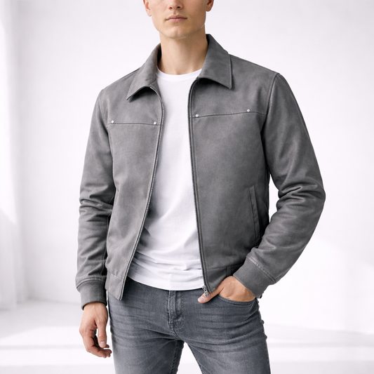 Donovan™ | Cazadora Bomber de Piel