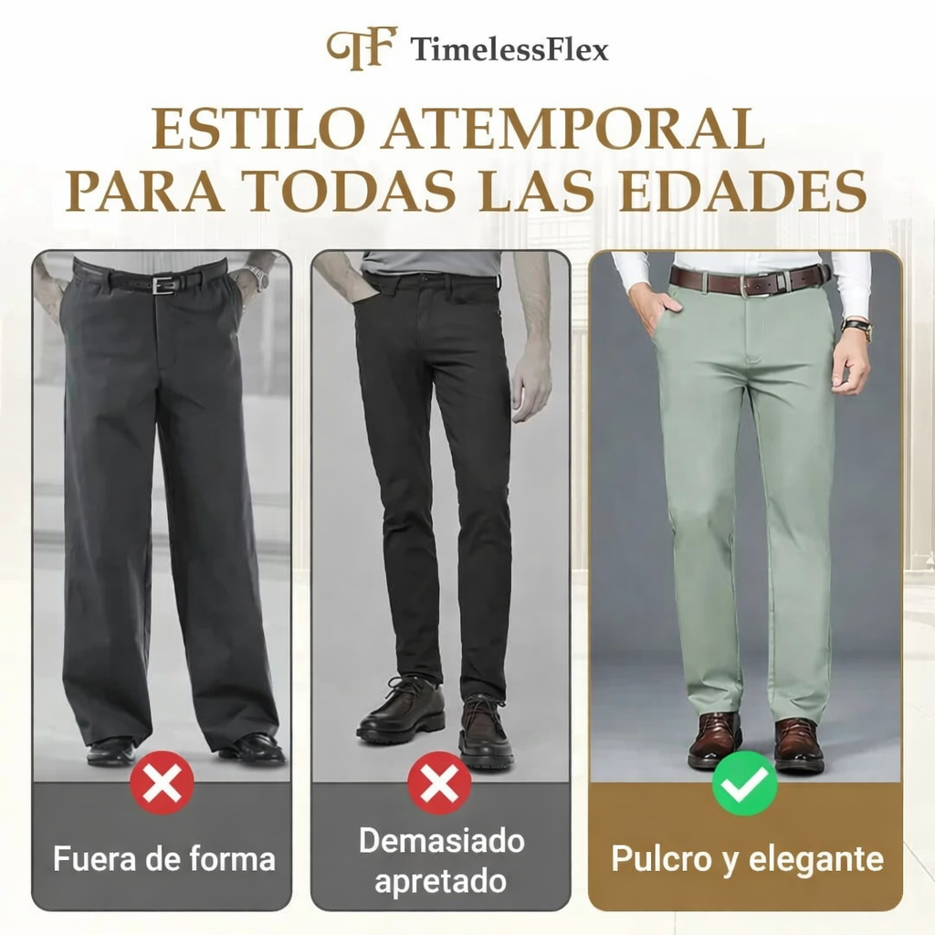 Pantalones TF clásicos con elasticidad en 4 direcciones