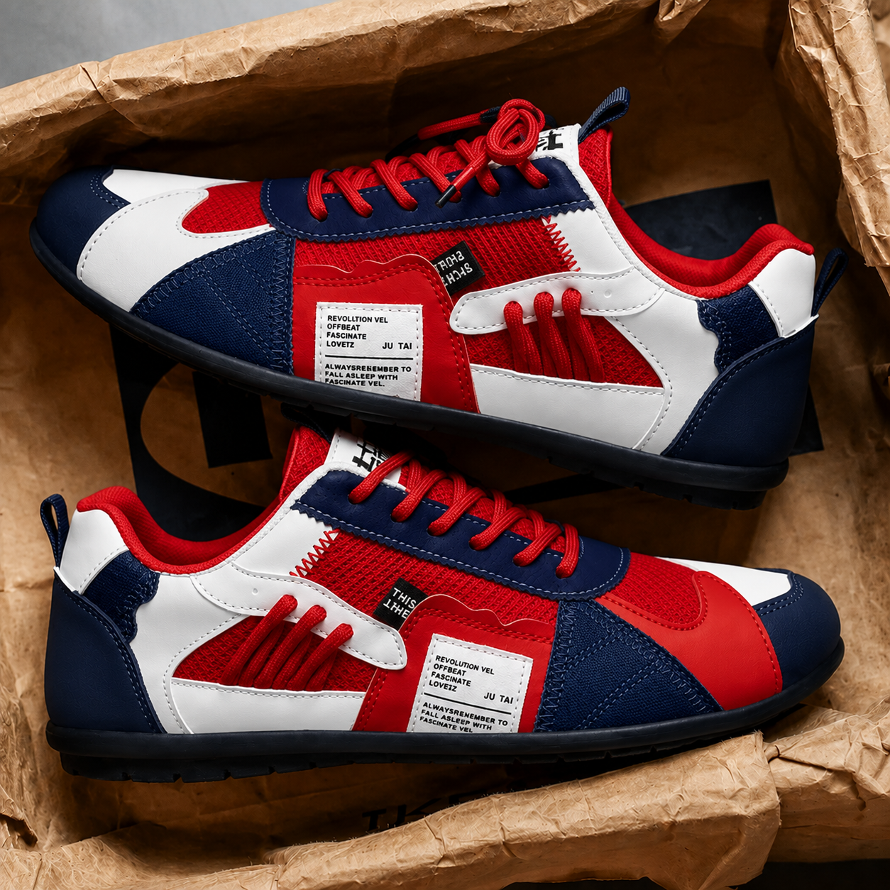 Zapatillas retro de colores